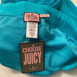 Juicy Couture Terry original vintage sweatpants 3x in turquoise